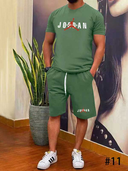 Men Summer T-Shirt Set W709