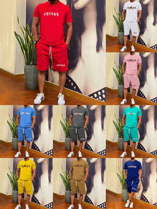 Men Summer T-Shirt Set W709