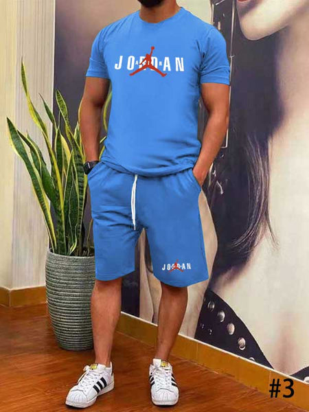 Men Summer T-Shirt Set W709