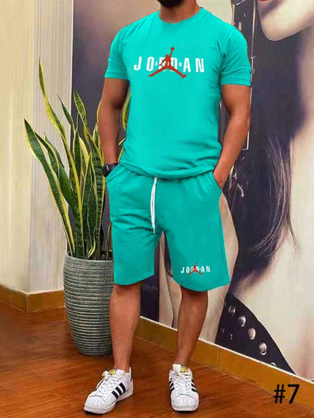 Men Summer T-Shirt Set W709