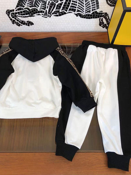 Children's Sportswear Two-piece Clothing Suit W266