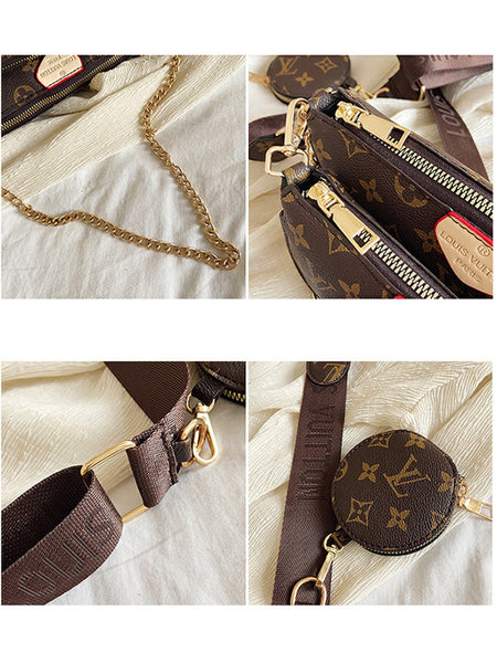 Three-Piece Crossbody Bag 3 Colors W106