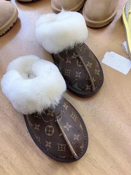 Winter Cotton Slippers W91