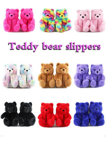 Teddy Bear Slippers W331