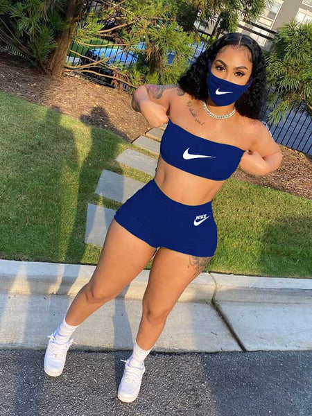 Women's Summer Sports Suit Three Piece W485